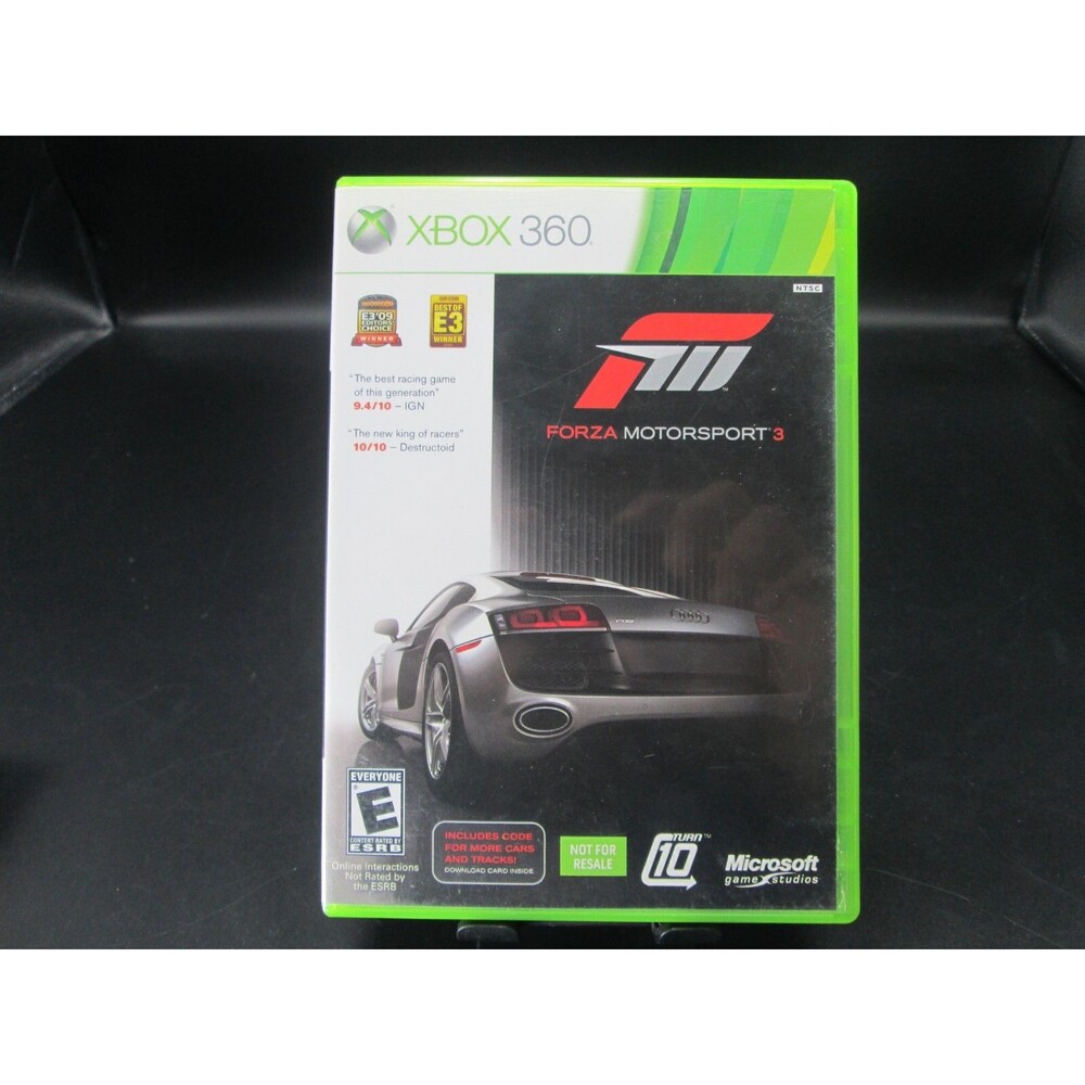Forza Motorsport 3 NOT FOR RESALE (Microsoft Xbox 360, 2009)